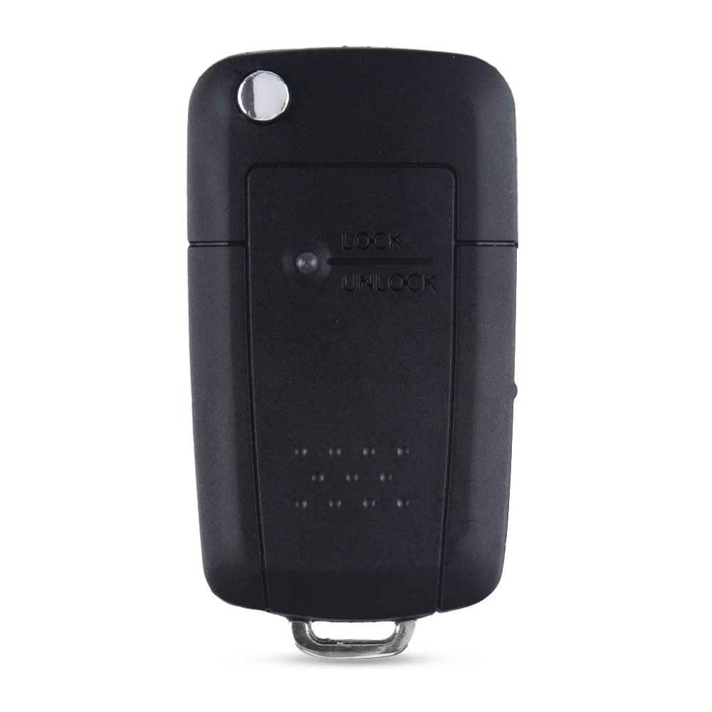 KEYYOU obudowa kluczyka 1 przyciski robić Hyundai H1 Getz akcent Kia Rio Picanto Carens zmodyfikowana klapka składana obudowa pilota z kluczykiem samochodowym nie oszlifowany ostrze