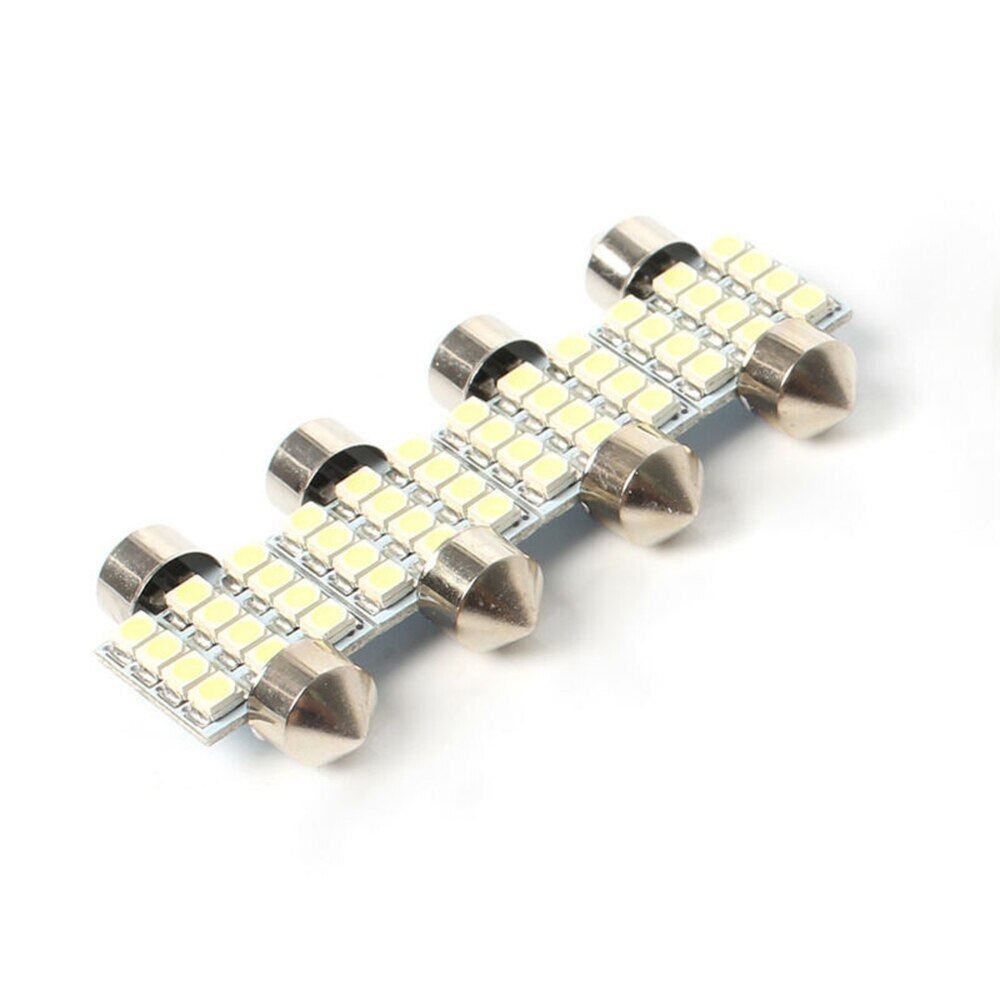 White LED Lights Bulb Replacement 12SMD LED 5-T10 5SMD LED 4-T10 8SMD Set
