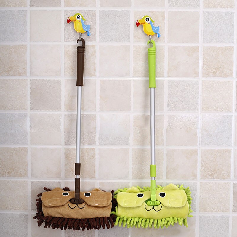 1 pcs Pretend Play Mops Floor Cleaning Pretend Play Schoonmaken Kids Keuken Bezem Miniatuur Gebruiksvoorwerpen Speelgoed voor Kinderen