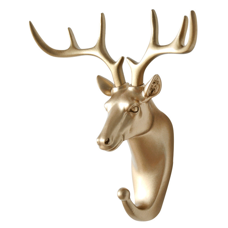 Ganchos montados en la pared, perchero con cabeza de Animal, perchero para colgar en la pared, caballo, jirafa, alce, elefante, decoración decorativa, accesorios de baño