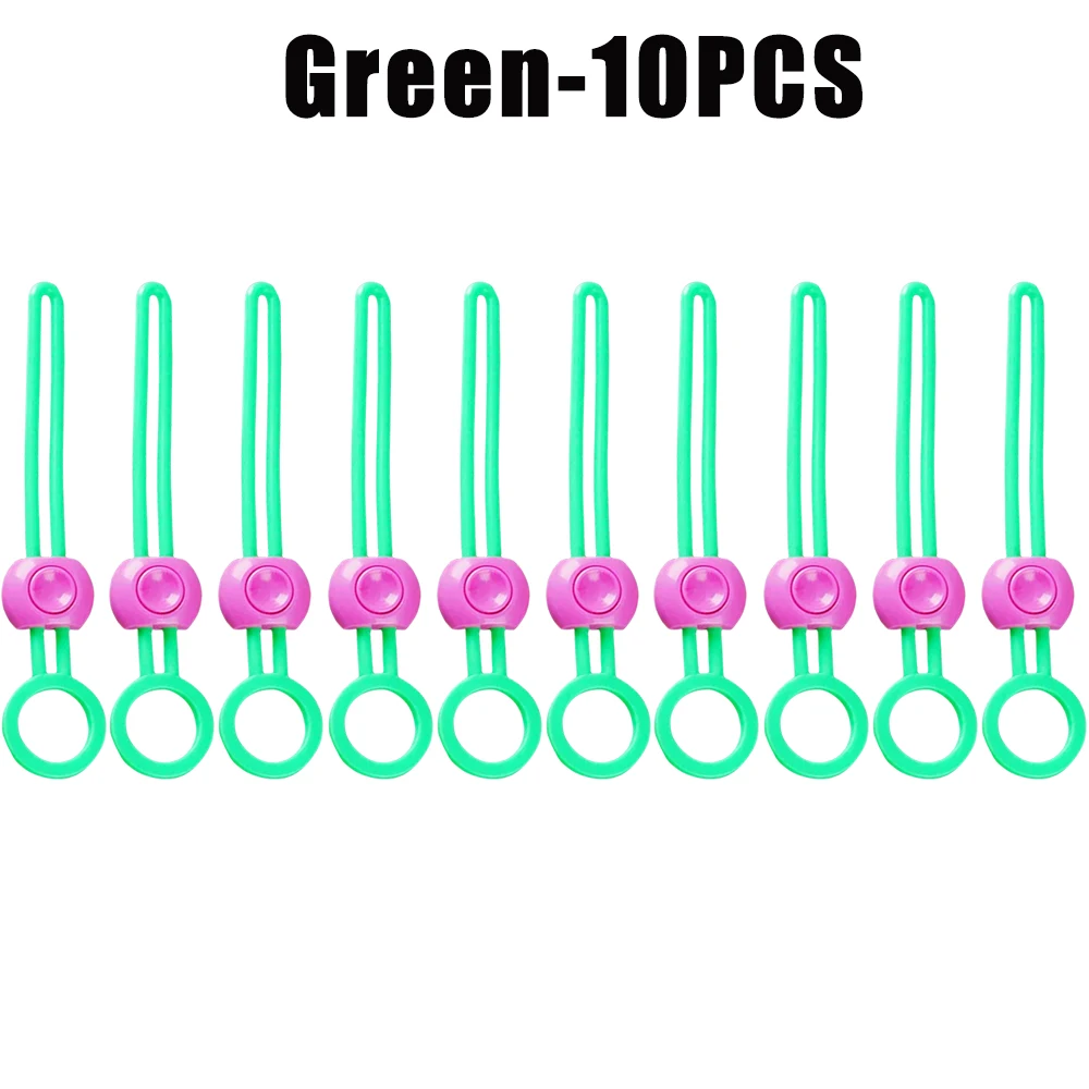 Sealing Tie Closure Clip Food Sealing Tie Rope Binding Fruit Store Preservation Multi-functional Sealing Tie Food Sealing: DARK GRAY