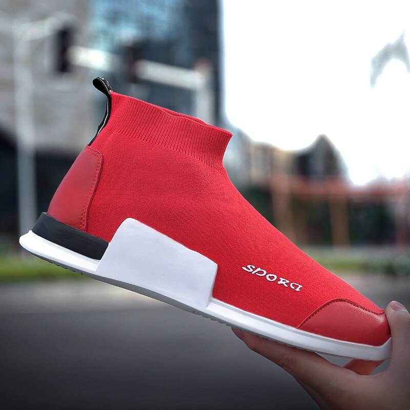 Mannen Sok Schoenen Lopen Sneakers Mesh Schoenen Fitness Sok-Achtige Sapato Masculino Mannelijke Sneakers Tenis Casual Volwassenen Trainers