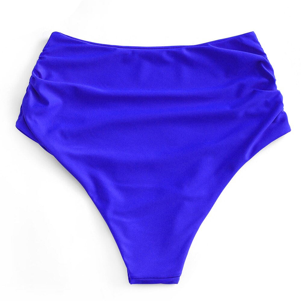 ZAFUL High Waisted Ruched Bikini Bottom