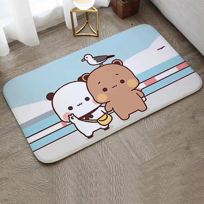 Tapis non ald de petite taille pour la décoration de la maison, porte d'entrée, virus, balcon, sol de la salle de bain, bienvenue, chambre à coucher: 1000 millimètres x 1000 millimètres / YELLOW