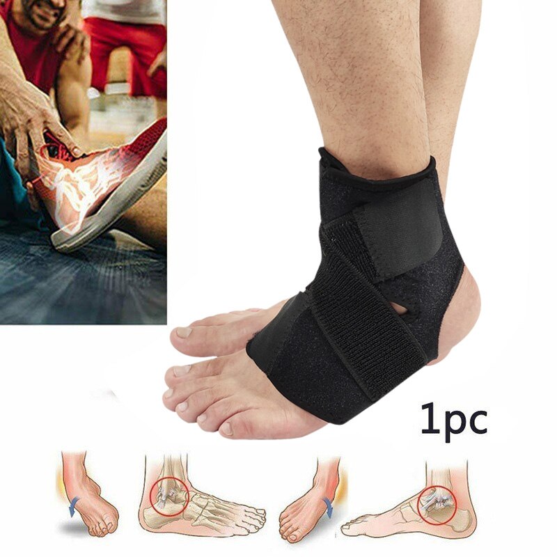 1pcs Ankle Splint Bandage Ankle Support Protector For Arthritis Pain Relief Guard Foot Splint Sprain Injury Wraps Ankle Brace js