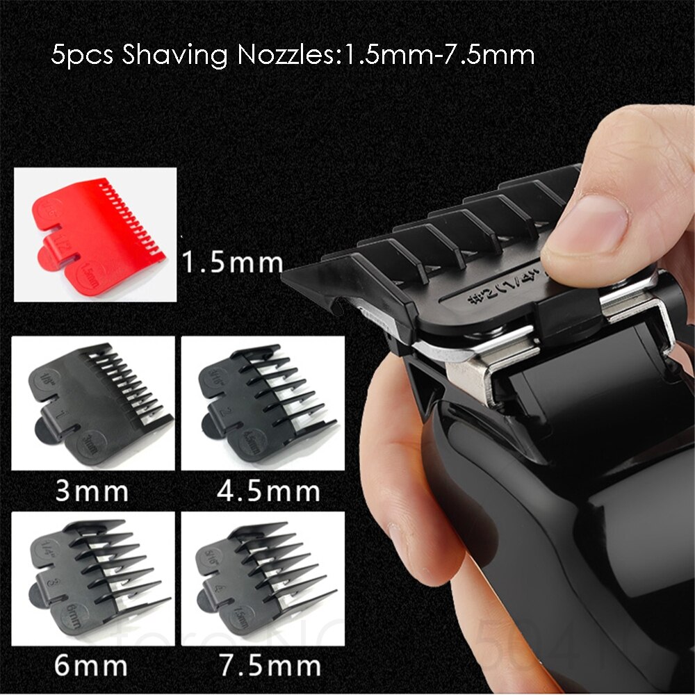 HairClipper Rechargeable Hair Trimmer Men Beard Razor Electric Mower Hair Cutting Machine Haircut Length Adjustable