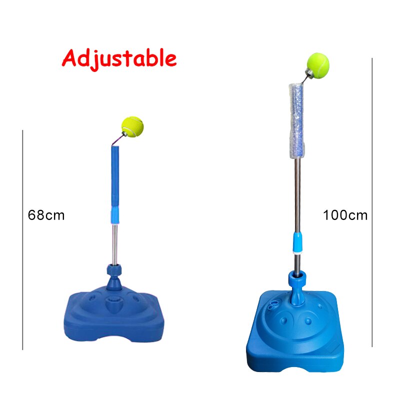 Allenatore di tennis adulti bambini strumento di allenamento regolabile altalena fissa racchetta pratica accessori palla macchina per principianti