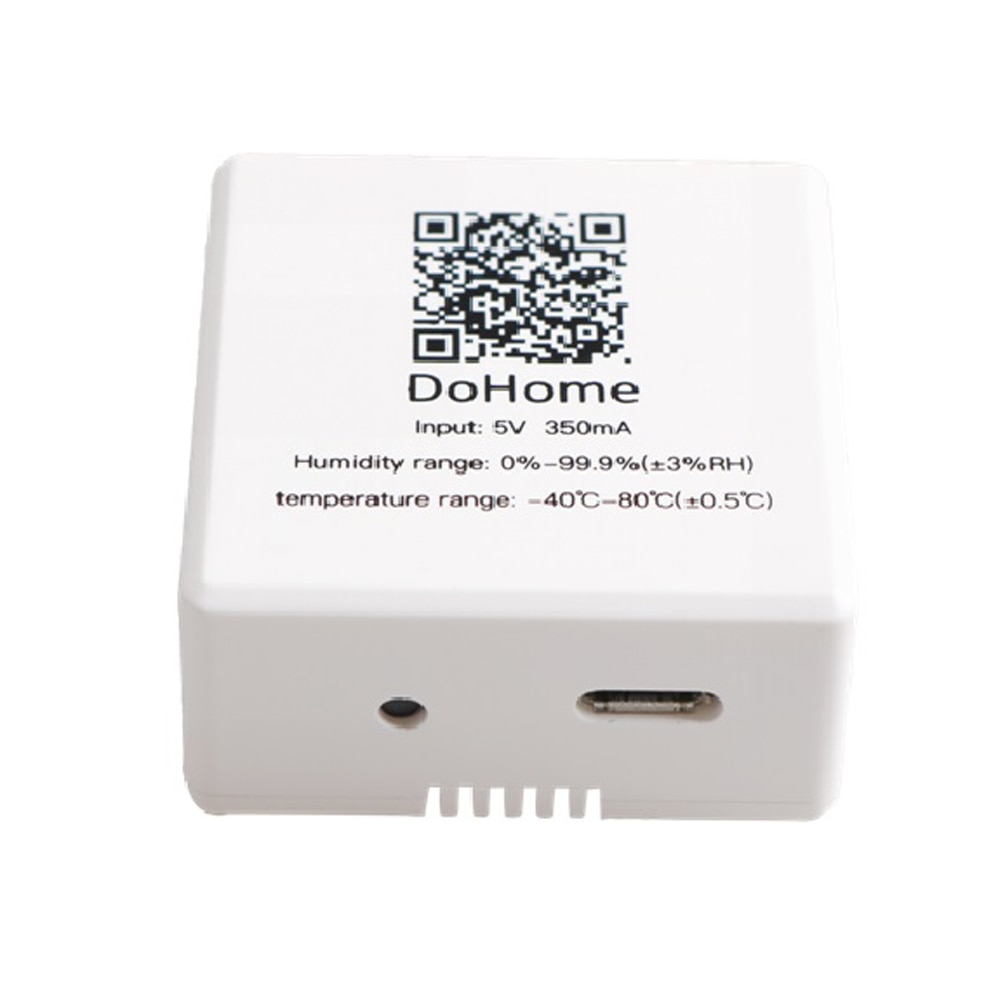 Portable Mini DoHome Temperature Humidity Sensors Collector Support Firmware Upgrade