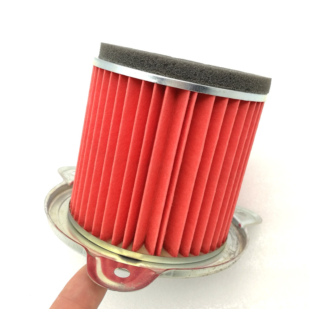 Speed Daddy 2.5” Cold Air Intake Filter – Blue Round Mesh, Cotton Gauze, Rubber Flange With Clamp