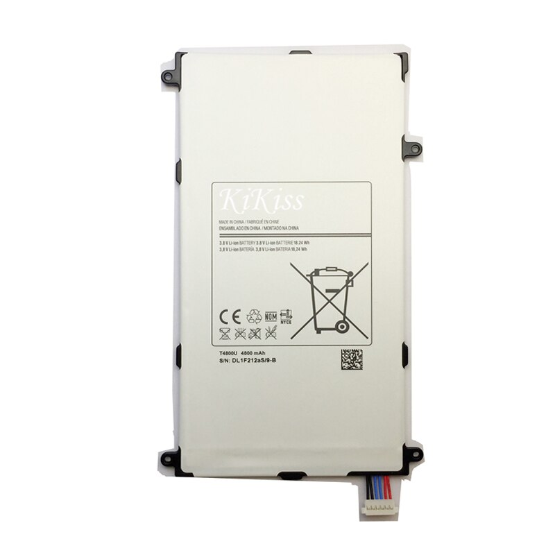Lithium Polymer Battery T4800E T4800C For Samsung Galaxy Tab Pro SM T320 T321 T325 Tablet Battery 4800mAh