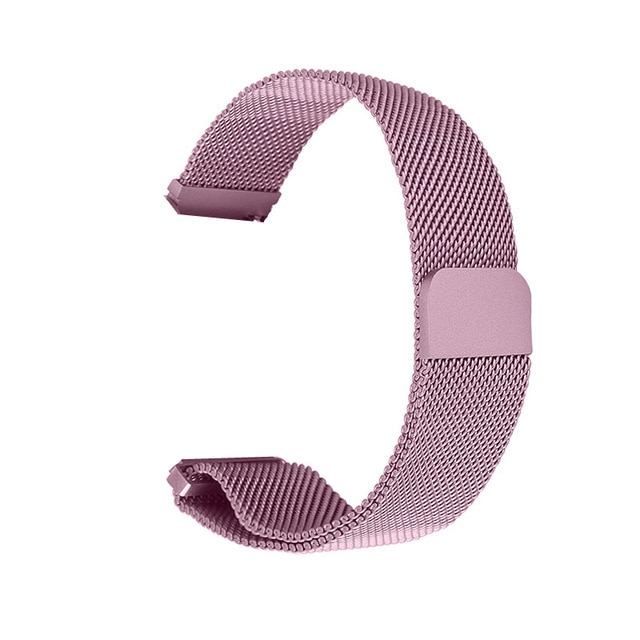 SmartWatch P68 P70 Cinta Originais Novos Acessórios de Silicone Cor Tiras de Aço Relógio Inteligente Relógio de Pulso Bandas mulheres: Milan Steel Pink
