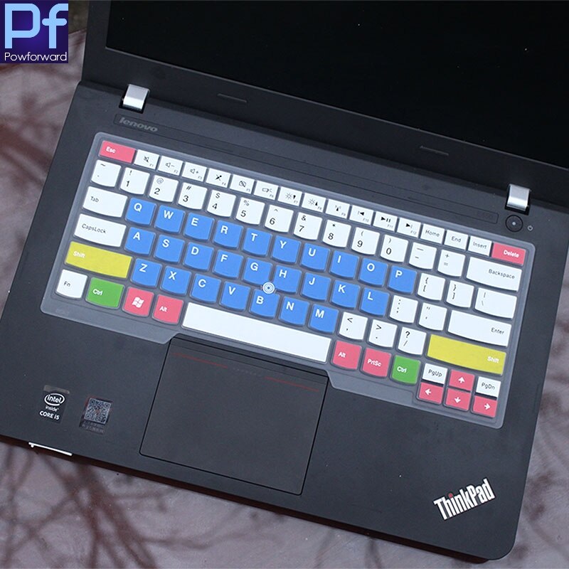 Dla Lenovo Thinkpad E14 2020 silikonowa klawiatura laptopa obudowa ochronna E 14: candyblue