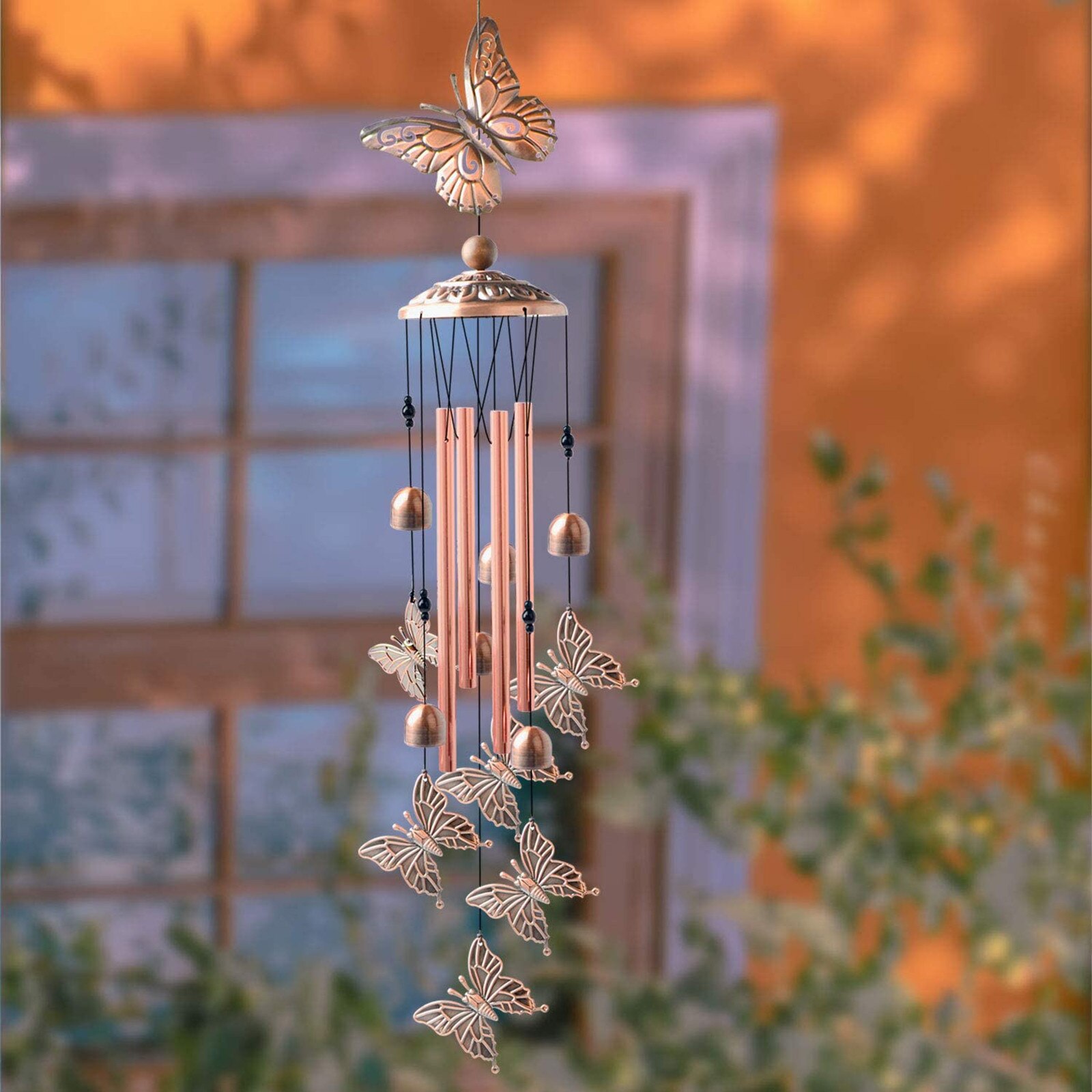 Antieke Windgong Aluminium Opknoping Ornament Home Outdoor Tuin Yard Decor Metalen Windgong Outdoor Decoratie 1Pcs