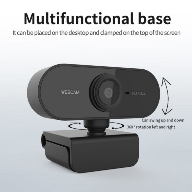 Vaste Focus 2K Hd Webcam Ingebouwde Microfoon High-End Video Call Camera Computer Randapparatuur Web Camera voor Pc Laptop