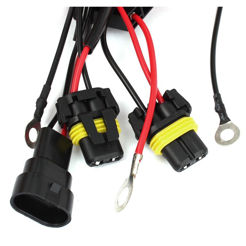 Xenon Hid Conversie Relais Kabelboom H11 9005 9006 12V 40A