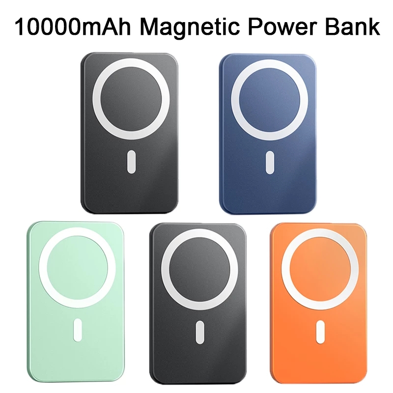 20W Power Bank Magnetic Wireless Fast Charger For magsafe Mobile Phone battery For iphone 12mini 12 13 Pro Max xiaomi 10000mAh