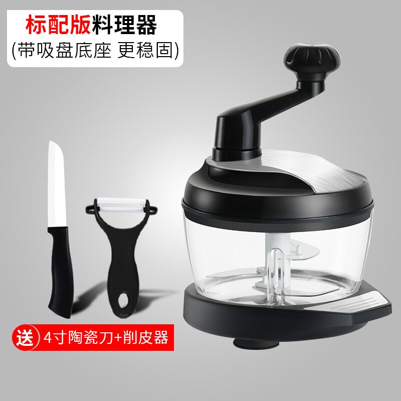 Hand Held Manual Meat Grinder Attachment Chopper A Meat Mincer Food Garlics Vegetables Picadora Carne Kitchen Utensils EH50MG: style 1