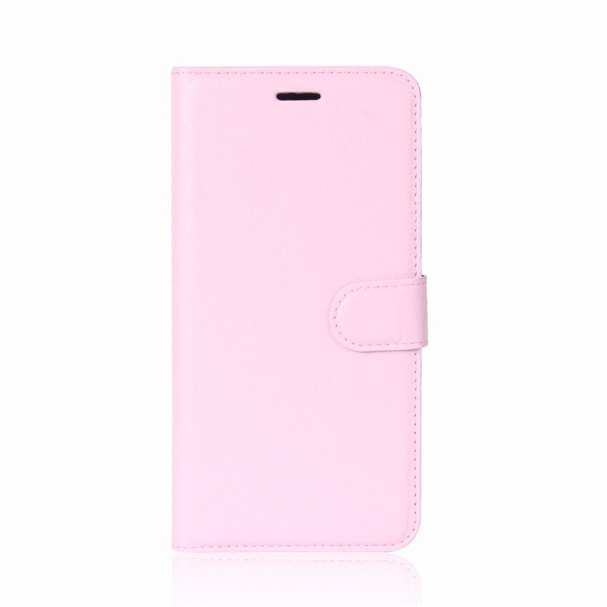 Para ZTE blade A6 lite funda Premium de cuero PU con ranuras para tarjetas funda con soporte para ZTE blade A6 lite A 6 lite 5,2 pulgadas Blade A0622: Pink