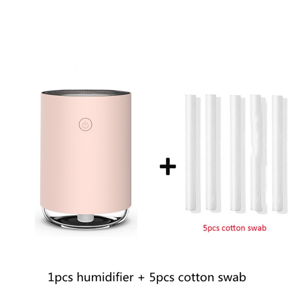 Humidificador de aromaterapia portátil, minidifusor de aceites esenciales para coche, humidificador de Aroma ultrasónico con USB, y la Oficina para el hogar, 250ml: FF