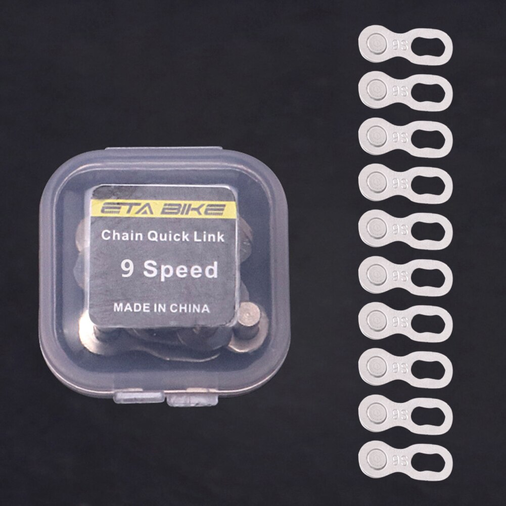 5 Pairs Bike Chain Quick Link Connector Lock Set MTB Road Bicycle Power Chain Quick Release Buckle for 6 7 8 9 10 11 12 Speed