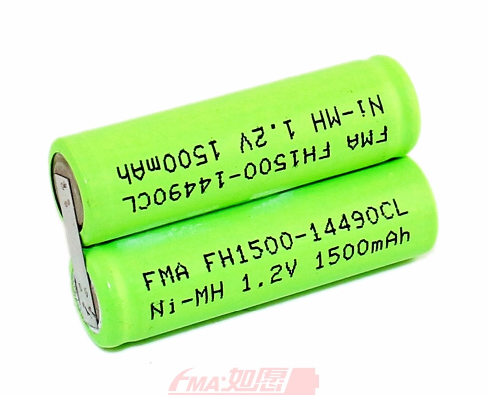 Ni-MH 2.4V 1200 1500 2000mAh Battery DIY for Water pik WP-900 Remington Barba Trimmer Shaver Razor GP130AAHE2B1H 14490C2SBT