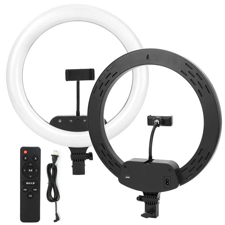 led ring light Adjustable Brightness 14 Inch Live Broadcast Beauty Wireless Remote Control Ring Fill Light