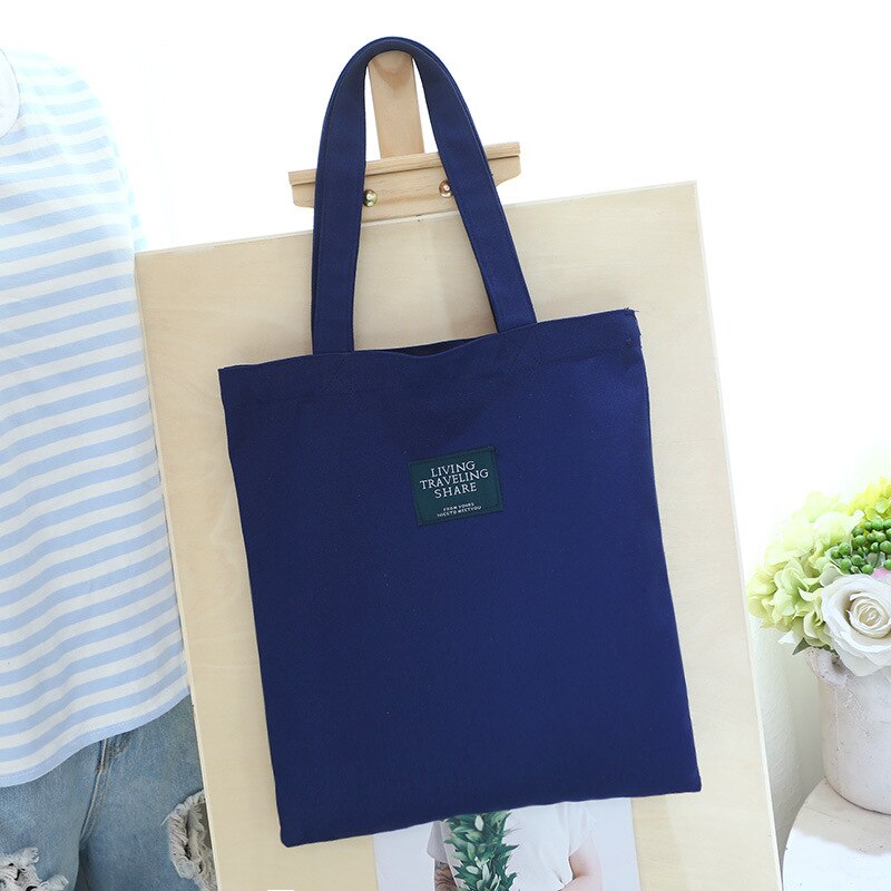 Femmes sac grand dames toile sacs à bandoulière sac à provisions fourre-tout sacs à bandoulière sacs à main sac à main décontracté pour les femmes Eco Shopper