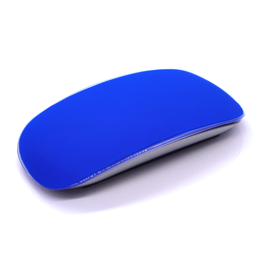 Candy Color Thin Silicone soft skin protector cover for MAC Apple Magic Mouse For Macbook Magic Mouse 1 2: darkBlue