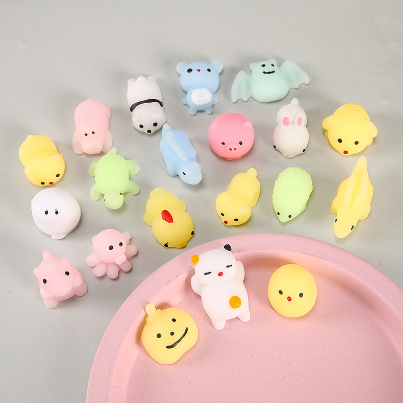 Squishy Toy Cute Animal Antistress Ball Squeeze Mochi Rising Toys Abreact Soft Sticky Squishi Stress Relief Toys Funny