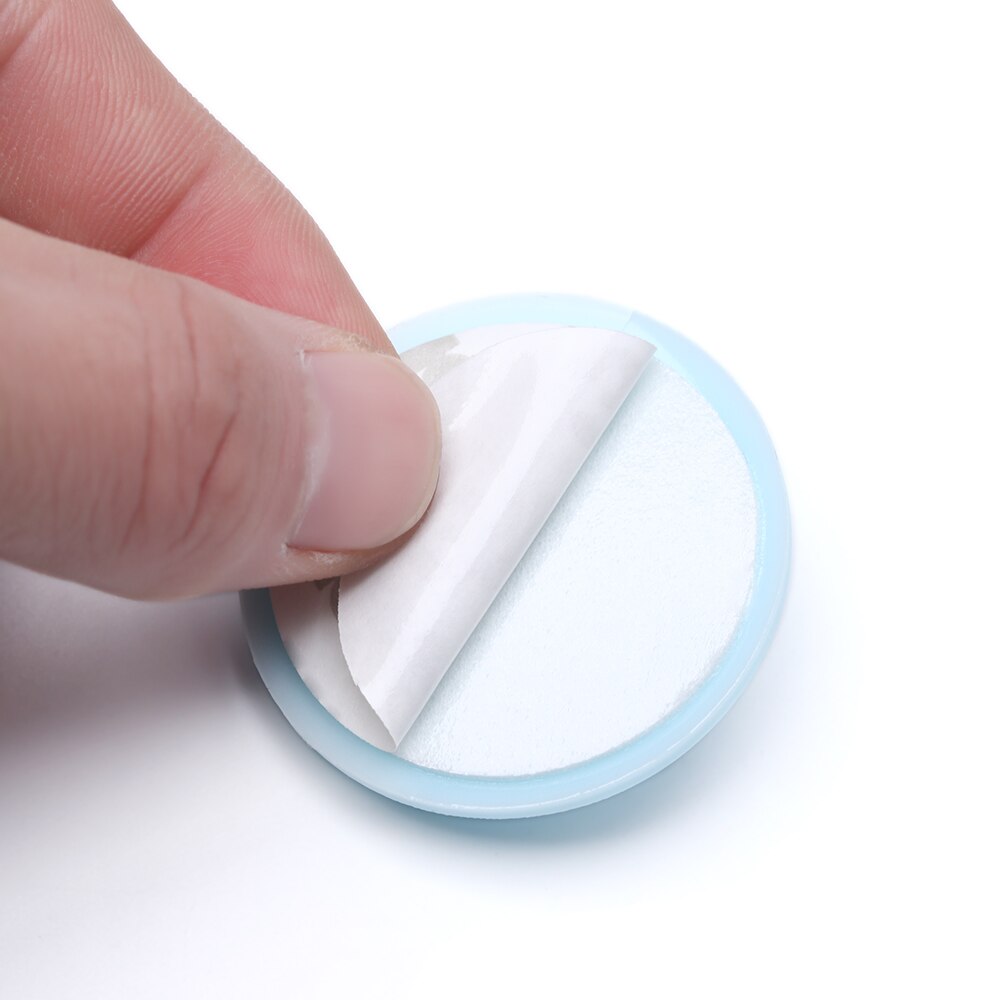 1 PC Silicone Wall Protector Door Handle Bumper Guard Stopper Self Adhesive Rubber Round Door Crash Pad Anti-slip Sticker