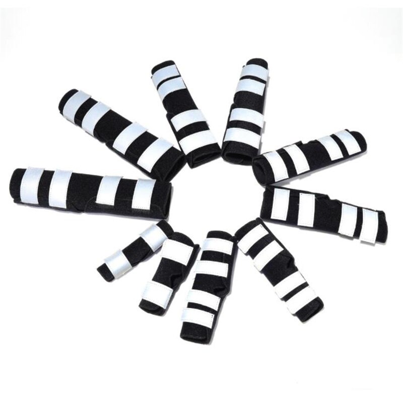 2 pz/lotto ginocchiere per animali domestici copertura supporto per cani tutore per gamba garretto avvolgimento articolare lesioni traspiranti recuperare le gambe protezione del canna supporto