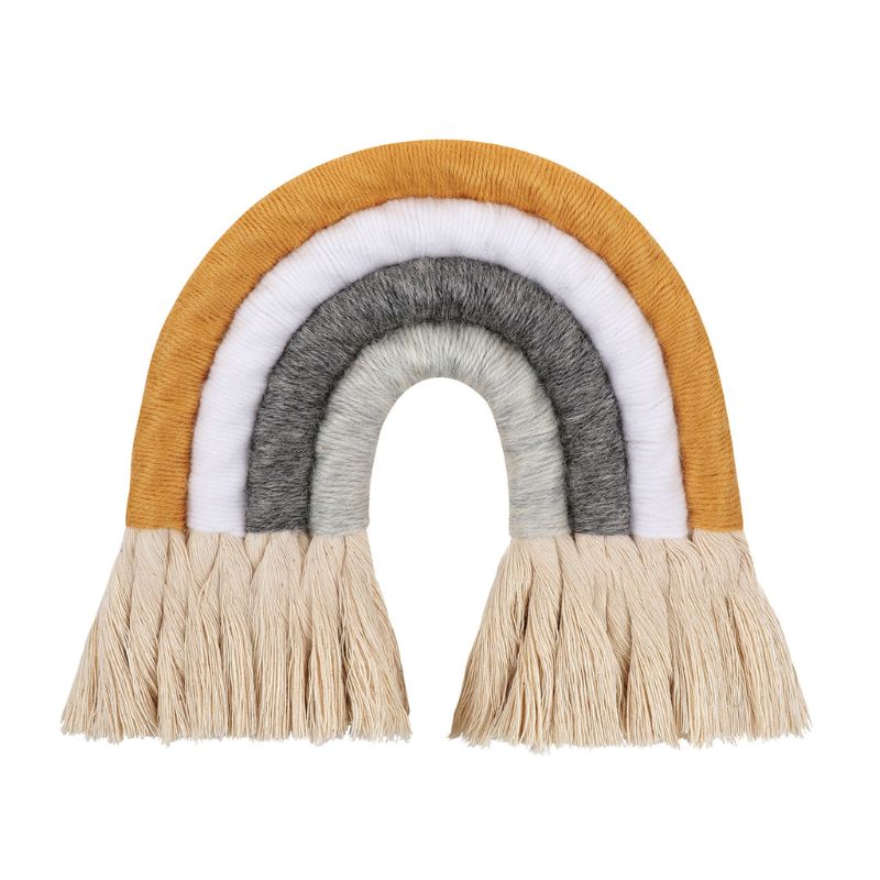 Home Decor Regenboog Weven Ornament Nordic Verse Eenvoudige Kid Kamer Muur Opknoping K1KC: 14