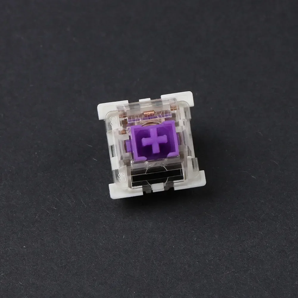 Outemu Stille/Clicky Schakelaars Mechanische Toetsenbordschakelaar 3pin Smeermiddel Rgb Gaming Mx Schakelaars Lineaire Tactiele Multicolor Transparant: CAMEL