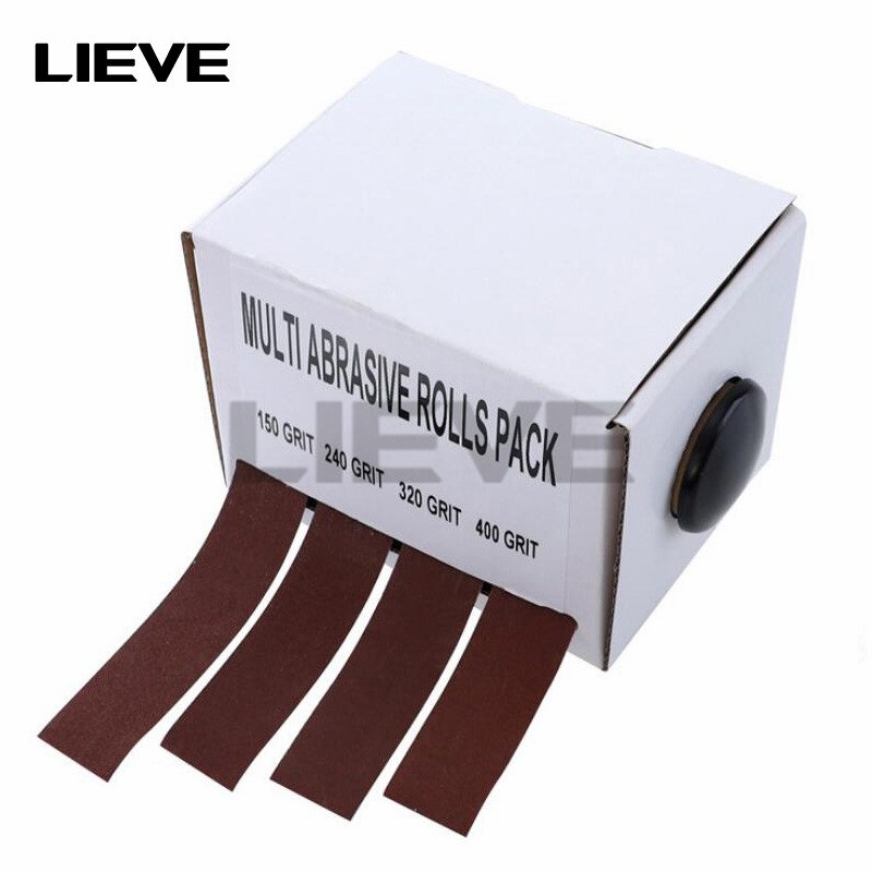 Multi Abrasive Rolls Pack Abrasive Paper Sandpaper carpentry sanding sandpaper Metal glass carpentry sanding sandpaper