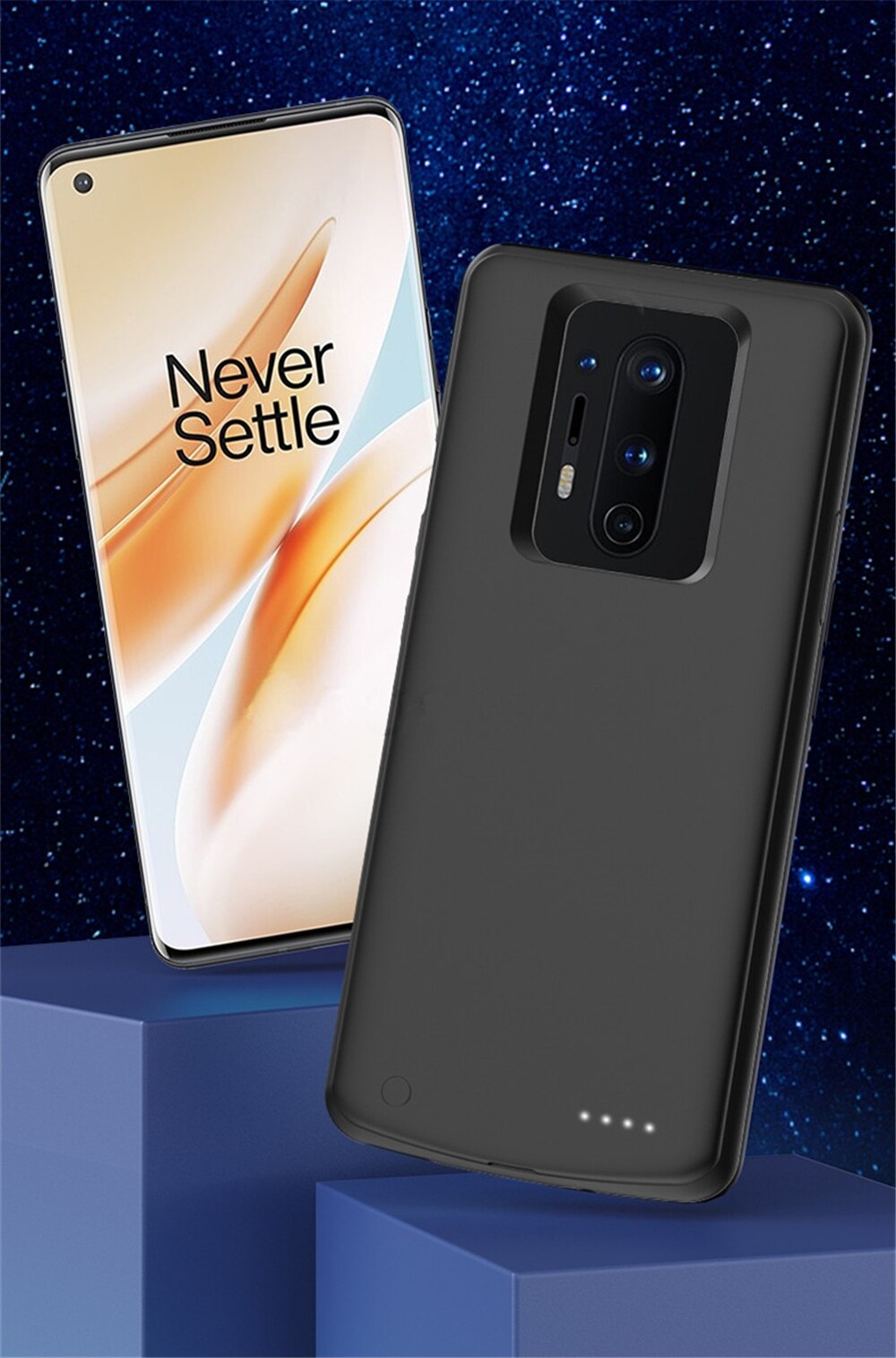 6800Mah for Oneplus 8 8 Pro External Battery Case Shockproof Smart Charger Case Power Bank Charging Power Cover Battery Case