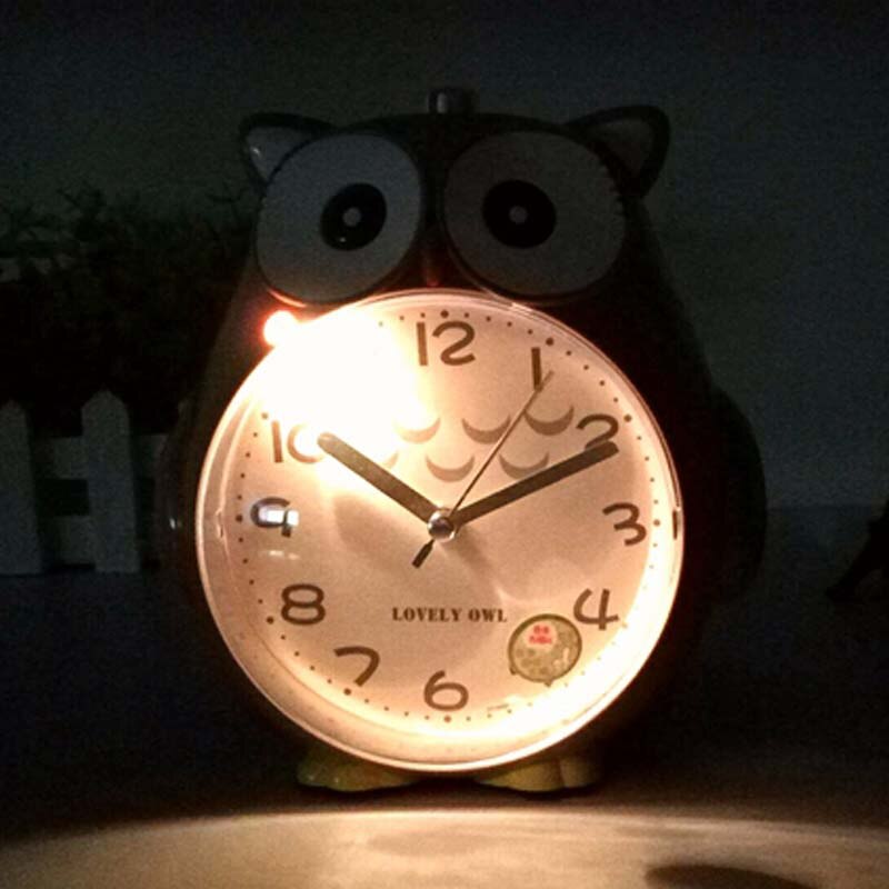 Luminous Clocks Student Music Snooze Alarm Clock Cute Panda Alarm Clock Home Room Decor despertador