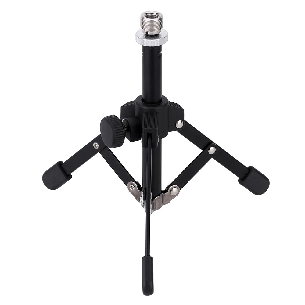 4 Opties Andoer MS-12 Mini Statief Voor Microfoon Mic Opvouwbare Desktop Tafelblad Statief Microfoon Mic Stand Houder