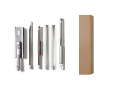 Herramientas de limpieza de ventanas de vidrio, limpiador de ventanas de doble cara, escurridor, raspadores de limpieza para baño, cepillo de lavado de ventanas de coche, limpiador de ventanas: Lavanda