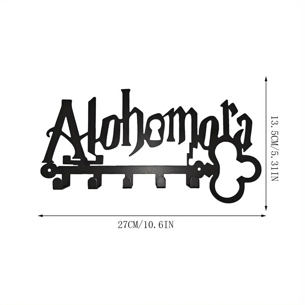 Black Metal Keychain Hook, Sweet Home Wall Hanging for Front Door Kitchen Bedroom Home Decor Metal Artwork: Rose Gold