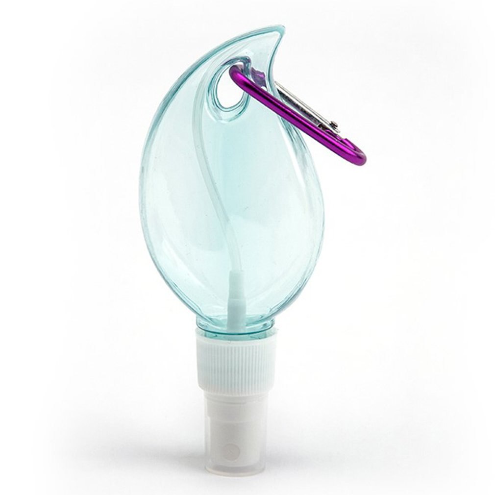 Petg Transparante Haak Fles 50Ml Spray Fles Desinfectie Water Fles Handdesinfecterend Fles Draagbare Reizen Gel Fles: blue 2