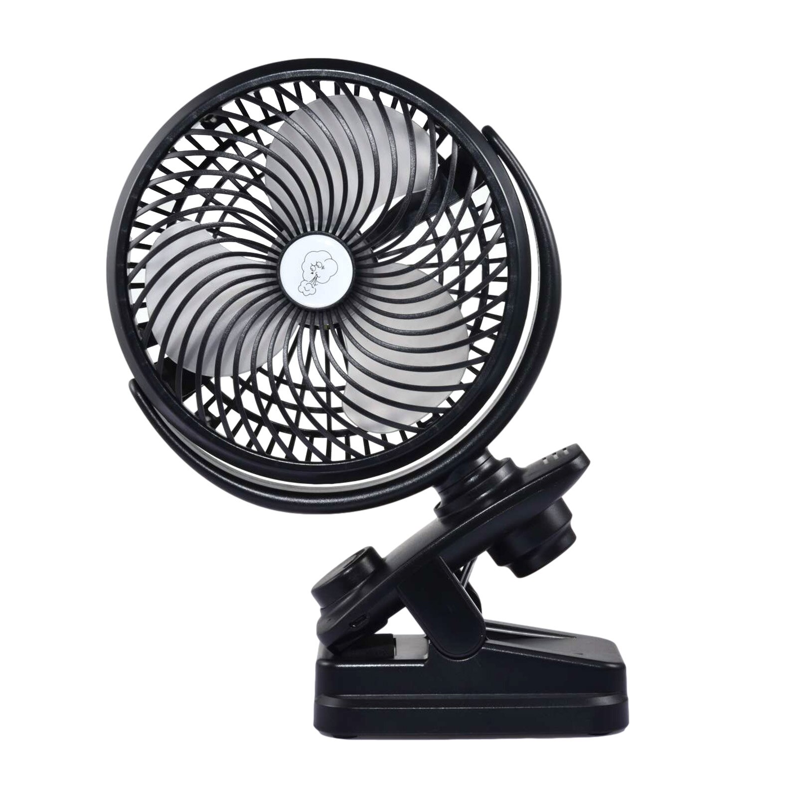 Mini Clip Type Ventilator Draagbare Usb Verstelbare Oplaadbare Fan: 02