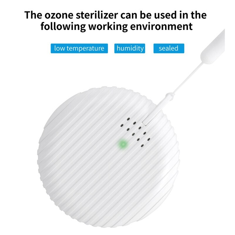 Mini Portable USB Air Purifier Ozone Generator Cleaner to Remove Smell for Home Car Fridge