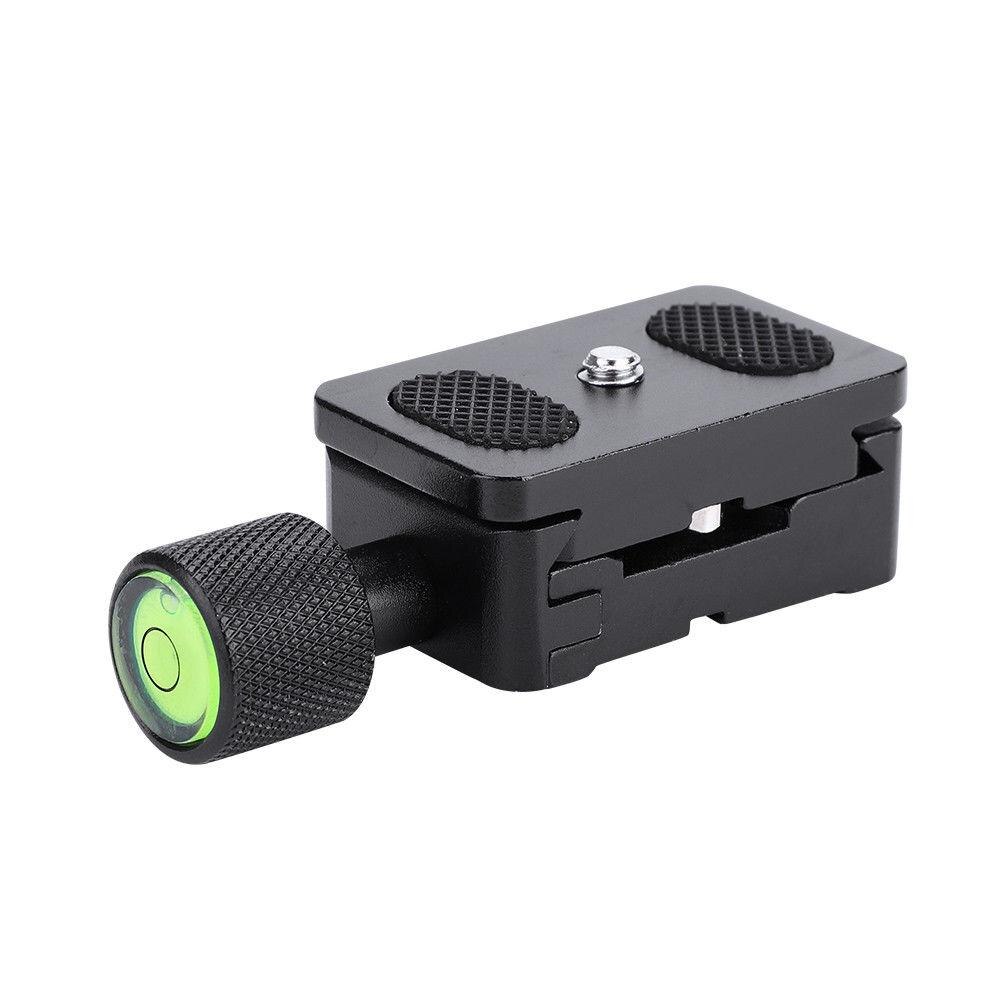 Aluminium Quick Release Plate Klem Adapter Mount Met 1/4 &quot;Schroef Voor Camera Tripod Ball Head Voor Fotografie Liefhebbers Accessoires