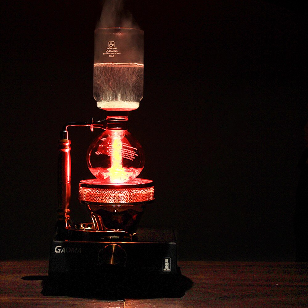 Ménage Siphon Pot Cafetière Pot Verre Cafetière Siphon Manuelle Mise À Niveau Machine À Café