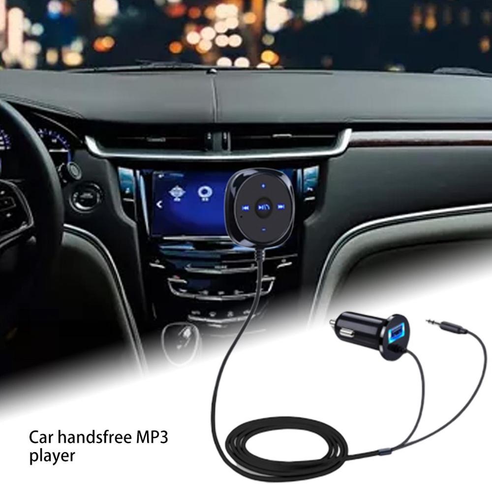 Handsfree Car Speaker Kit For Cell Phone Wireless Hand Free Car Kit Mp3 Player Speaker Charger For Smart Phone