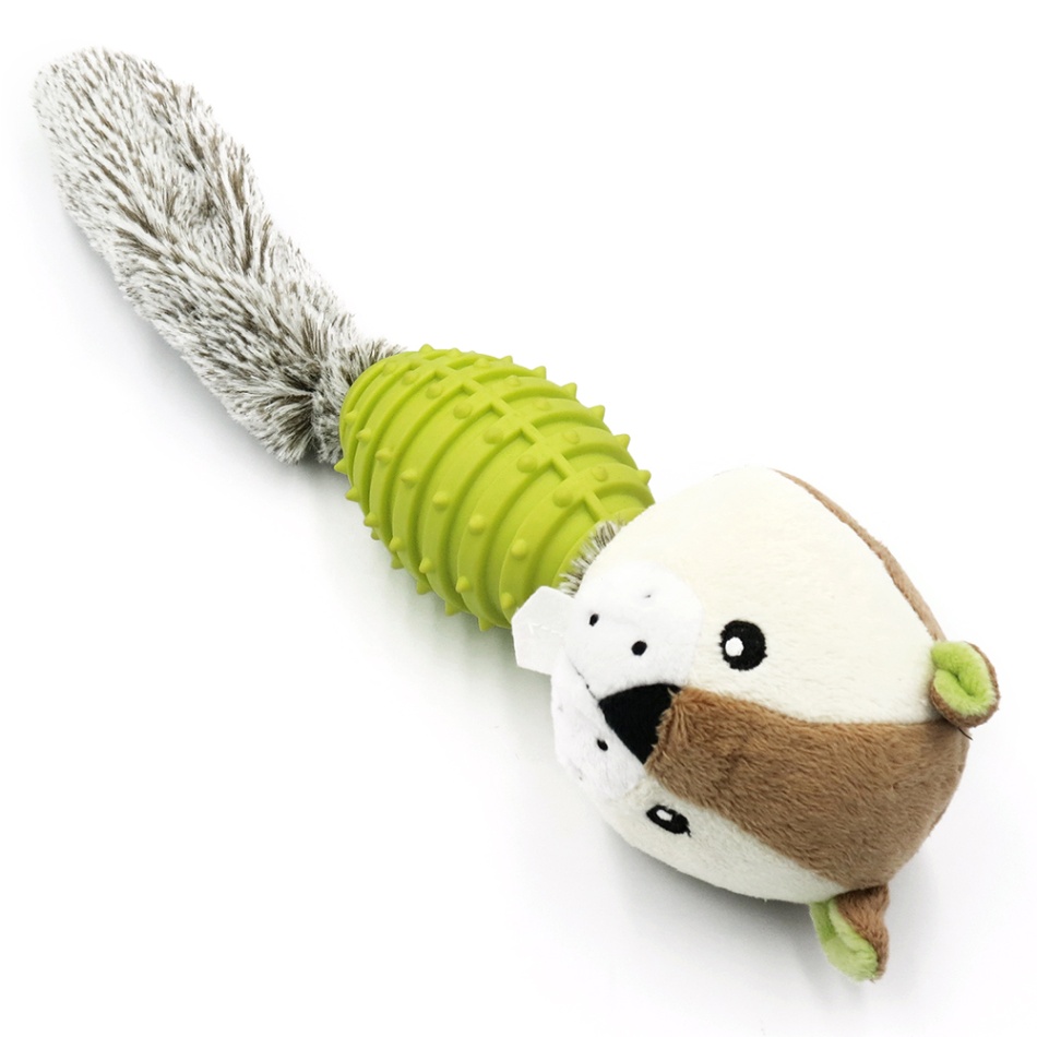 Cute Small Animal Soft Plush Toy Dog Chew Squeaky Cat Dog Squeeze Screaming Chew Toys Non-toxic Odorless Pet Toy: Default Title