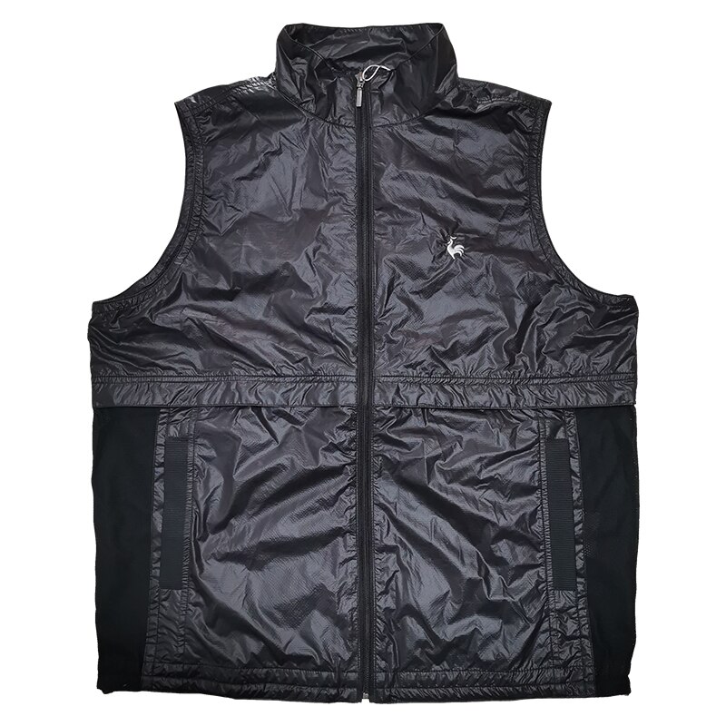 Colete blusão de golfe masculino: Black / M