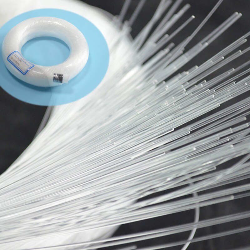 Licht Engine0.5mm 0.75 Mm 1.0 Mm 2 M Lange Einde Gloed Pmma Plastic Fiber Optic Kabel Voor Ster Plafond