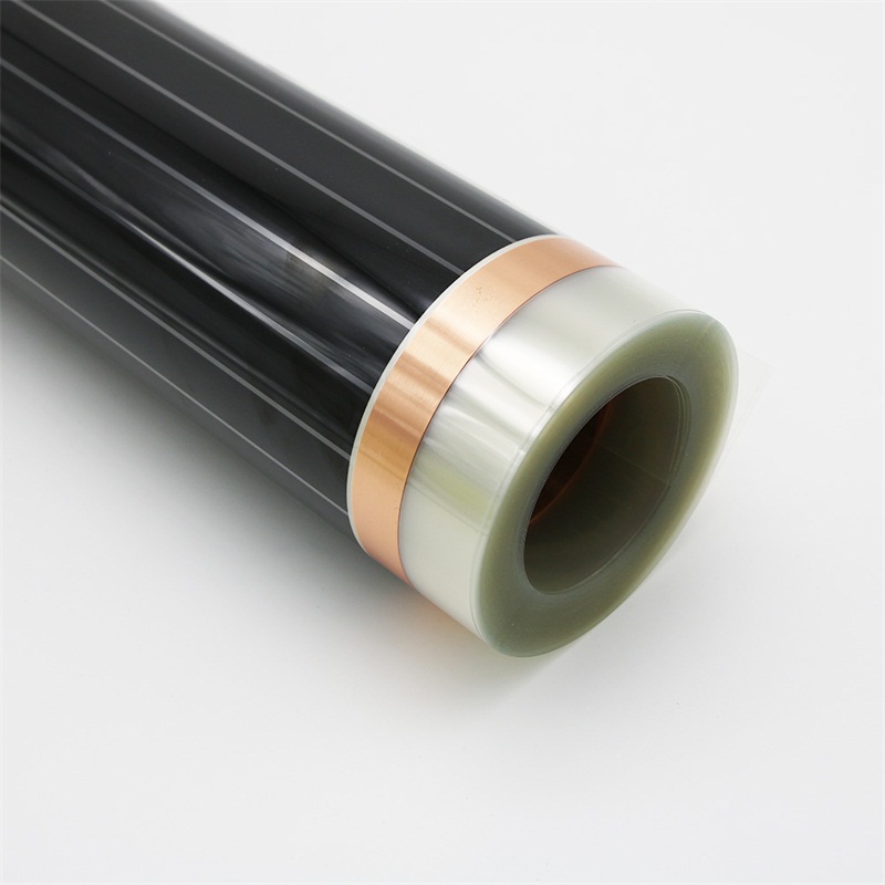50CM * 2M 220W Elektrische Kohlenstoff Beheizten Boden Unter Teppich Heizung Film mit Klemmen, Isolierung beschmieren