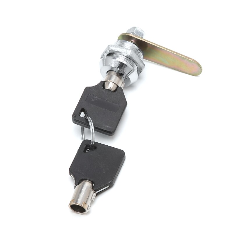 Drawer Tubular Cam Lock For Home Important Items Security Cylinder Door Mailbox Cabinet Tool With Keys Lock: 16mm